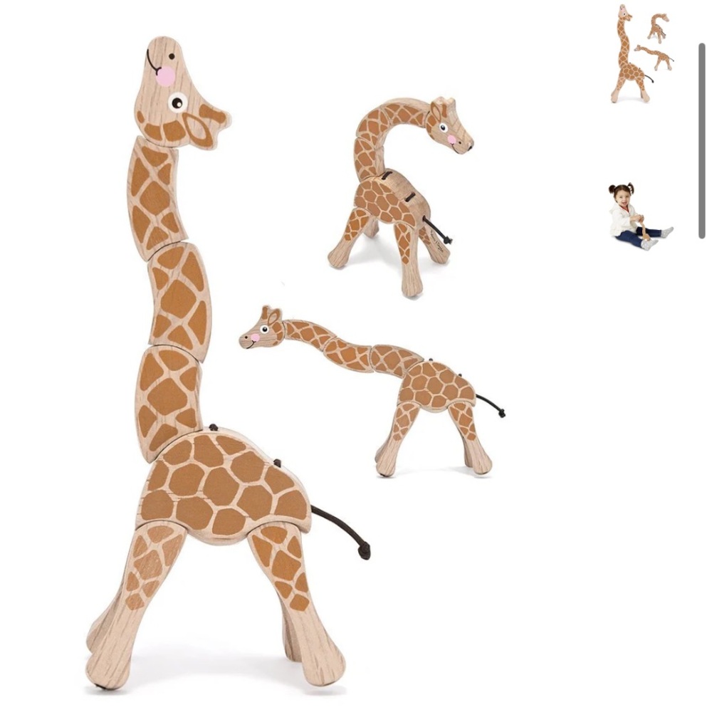 Melissa and Doug Wood Giraffe